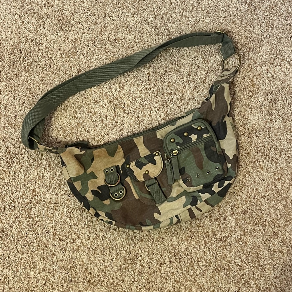 Camo Crossbody Bag